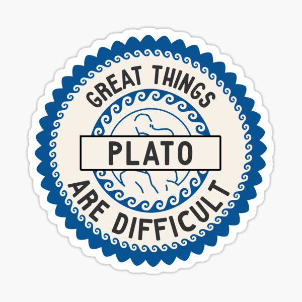 Great Things Are Difficult Sticker