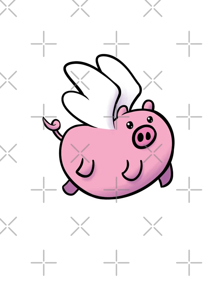 Thumbnail 4 of 4, iPhone Case, Pigs Fly! designed and sold by Rualar-Design.