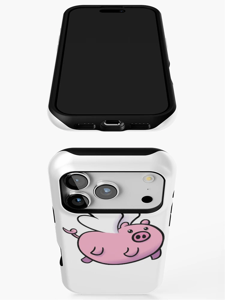 Thumbnail 3 of 4, iPhone Case, Pigs Fly! designed and sold by Rualar-Design.