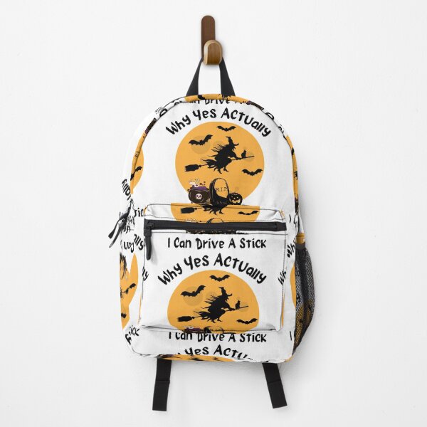 Item preview, Why Yes Actually I Can Drive A Stick Halloween design designed and sold by Simi2020.