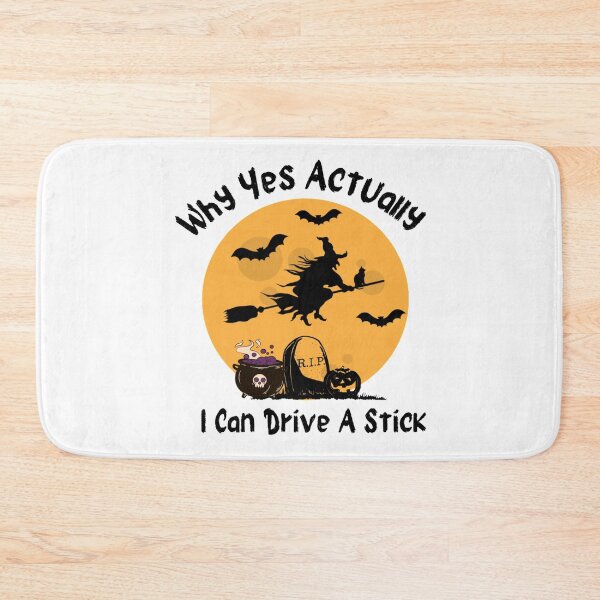Item preview, Why Yes Actually I Can Drive A Stick Halloween design designed and sold by Simi2020.