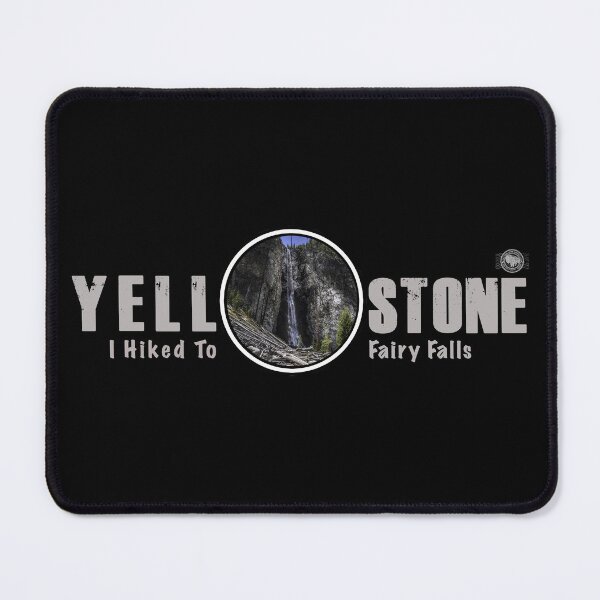 Item preview, I Hiked to Fairy Falls, Yellowstone National Park - Fairy Falls designed and sold by SmyrnaBuffalo.