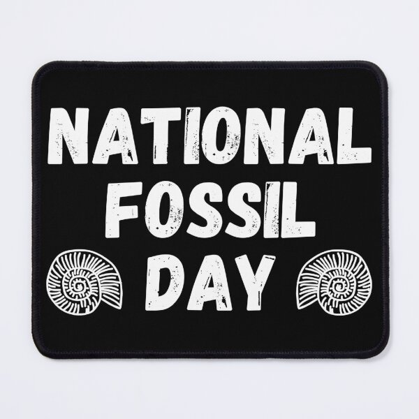 Item preview, National Fossil Day With Ammonite designed and sold by anass002.