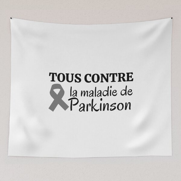 Aperçu de l'œuvre Tous contre la maladie de parkinson créée et vendue par Smileycreation.