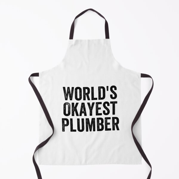 Item preview, World's Okayest Plumber Funny  designed and sold by happinestSHOP.