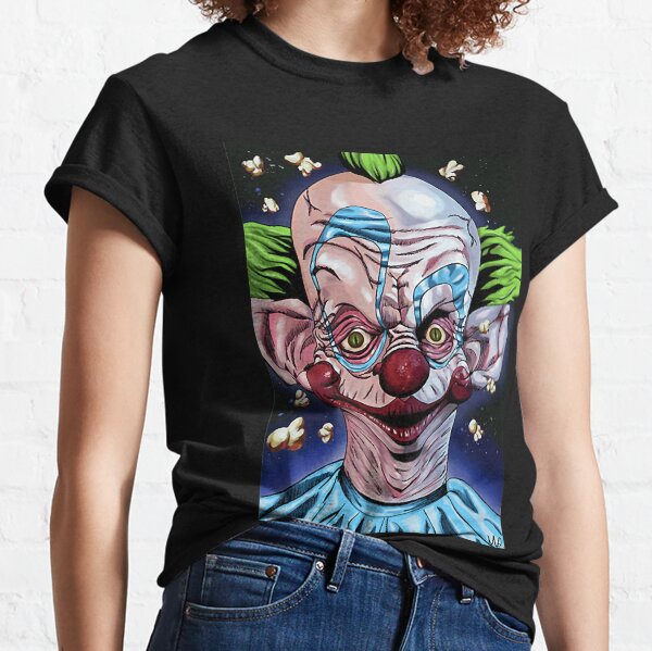 Classic 80s Killer Klowns From Outer Space Shorty Retro Style Classic T-Shirt