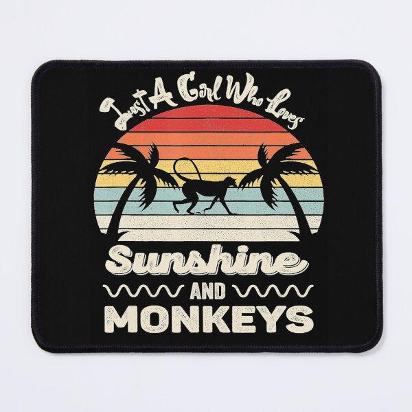 Item preview, A Girl Who Loves Sunshine And M0nkeys M0nkey designed and sold by WillieSmithShop.