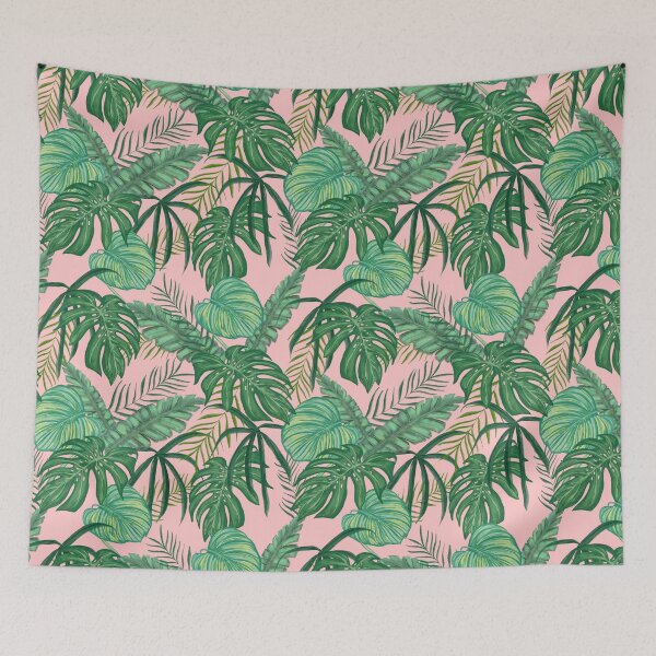 Item preview, Tropical Greens Leaves Design designed and sold by simplife-art.