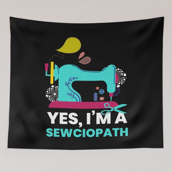Item preview, Sewciopath Seamstress Dressmaker Needle designed and sold by MooonTees.