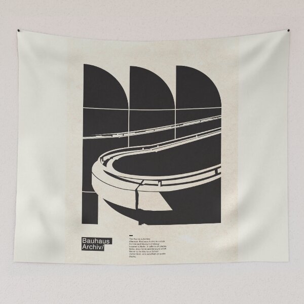 Aperçu de l'œuvre Archives rétro du Bauhaus créée et vendue par SurfolioPrints.