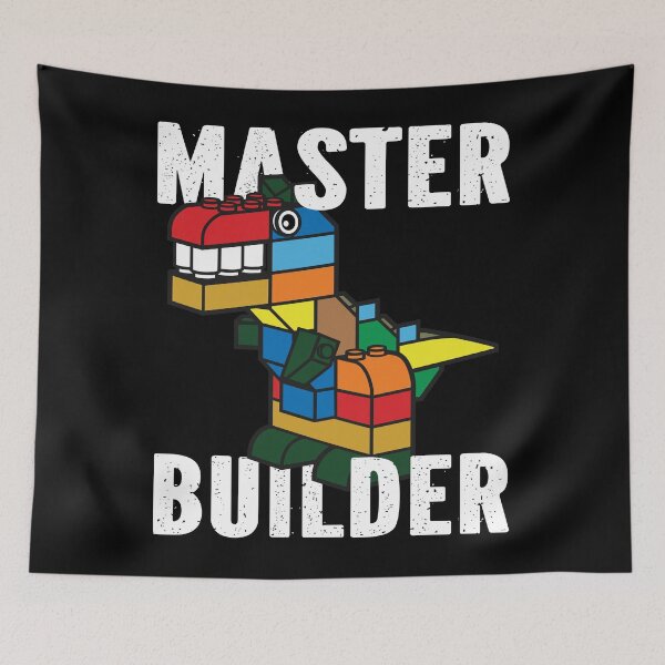 Item preview, Master Builder Dinosaur Build Bricks Gift designed and sold by creativebrother.