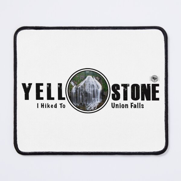 Item preview, I Hiked to Union Falls, Yellowstone National Park - Union Falls designed and sold by SmyrnaBuffalo.