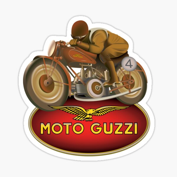 Patch brodé Moto Guzzi, écusson thermocollant aigle, emblème