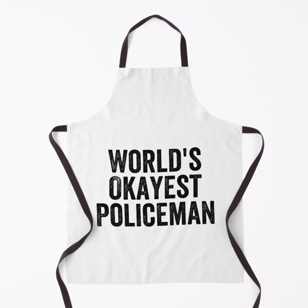 Item preview, World's Okayest Policeman Funny designed and sold by happinestSHOP.