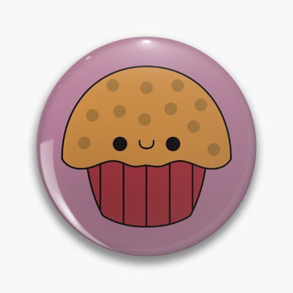 Item preview, Cute Muffin - Kawaii Muffin designed and sold by KawaiiByDice.