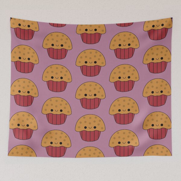 Item preview, Cute Muffin - Kawaii Muffin designed and sold by KawaiiByDice.