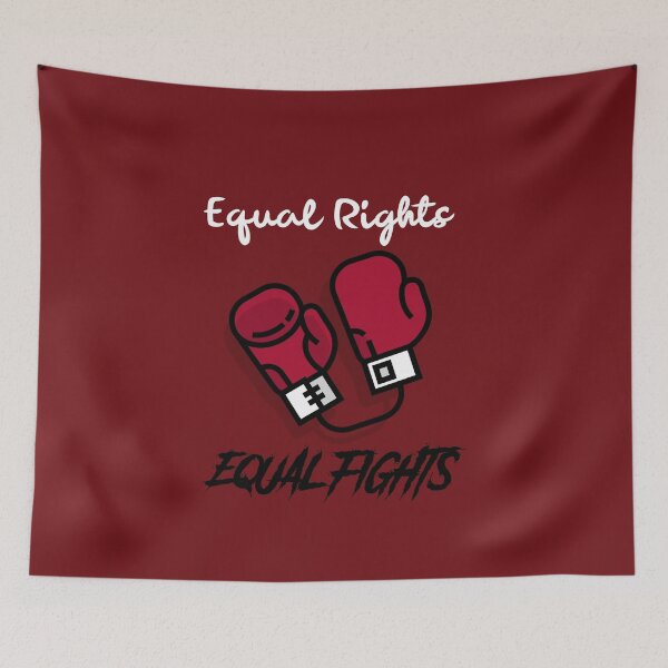 Item preview, Equal Rights Equal Fights designed and sold by Sod0ku.