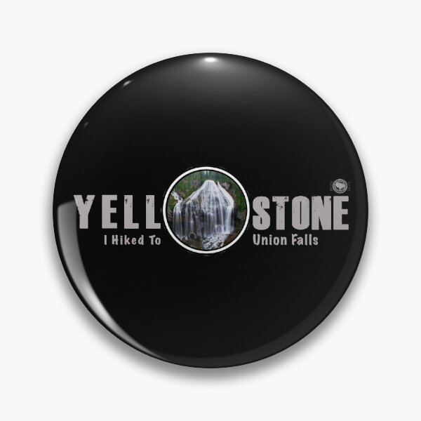 Item preview, I Hiked to Union Falls, Yellowstone National Park - Union Falls designed and sold by SmyrnaBuffalo.