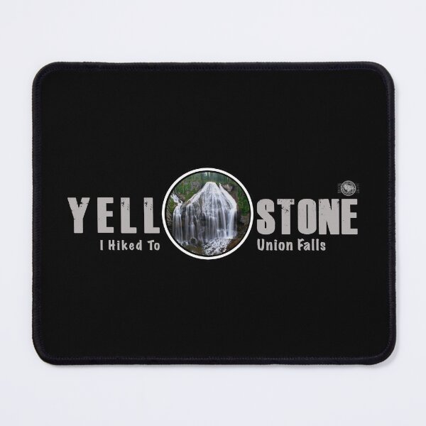 Item preview, I Hiked to Union Falls, Yellowstone National Park - Union Falls designed and sold by SmyrnaBuffalo.
