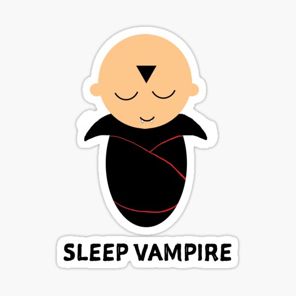 Sleep vampire Sticker