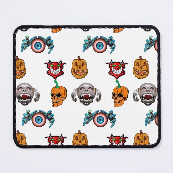 Item preview, Scary Pumpkin and Devil Pattern Stickers designed and sold by RGRamsey.