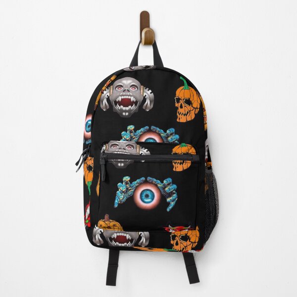 Item preview, Scary Pumpkin and Devil Pattern Stickers designed and sold by RGRamsey.