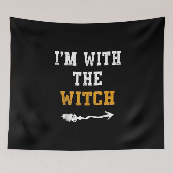 Item preview, I'm With The Witch Funny Halloween  designed and sold by nicholsongregor.