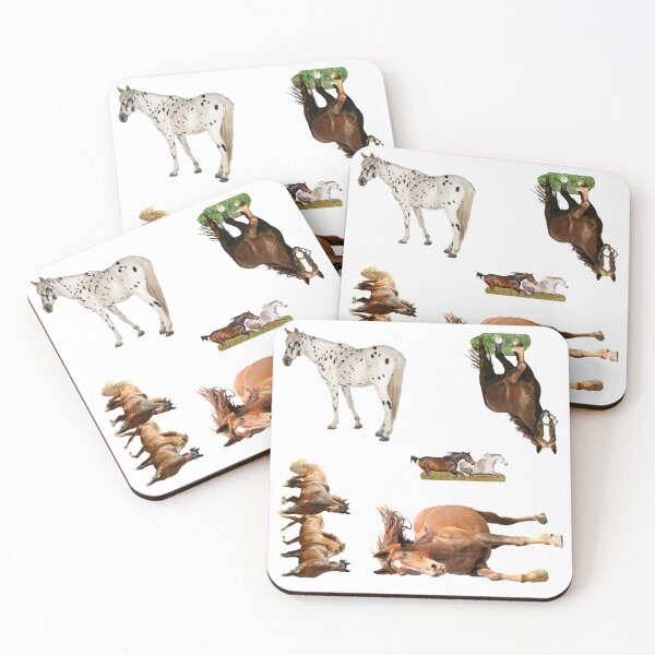 Item preview, 4th Free  Horse Stickers Bundle, Horse Lover Essential Package. Horses Stickers. Cute Animals Lover And Animal Adorer Sticker Set. Basic Mustang Sticker Kit. Cute Equestrian And Cowboy Packet designed and sold by AnimalStickers-.