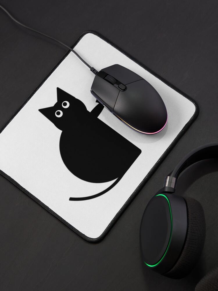 Alternate view of Stabby Cat Mouse Pad