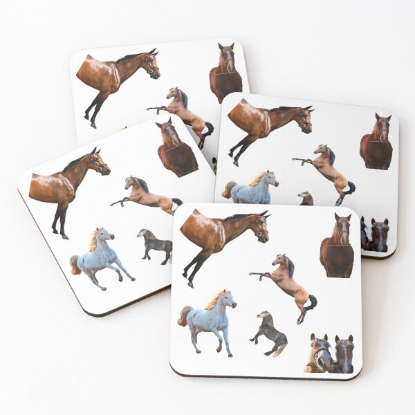 Item preview, 1st Posing  Horse Stickers Bundle, Horse Lover Essential Package. Horses Stickers. Cute Animals Lover And Animal Adorer Sticker Set. Basic Mustang Sticker Kit. Cute Equestrian And Cowboy Packet designed and sold by AnimalStickers-.