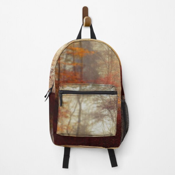 Item preview, Fall Hike - Colourful Autumn Forest designed and sold by Dyrk Wyst Redbubble Shop.