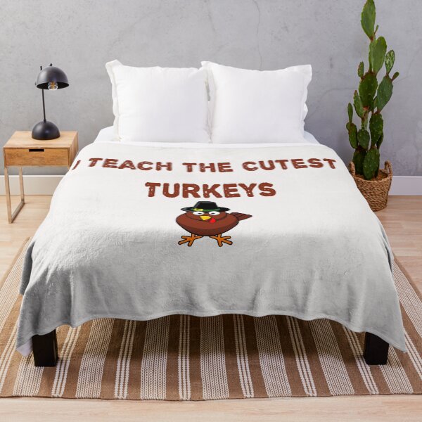 Item preview, I Teach The Cutest Turkeys , Thanksgiving Teacher Men Women designed and sold by Soukainadesign.