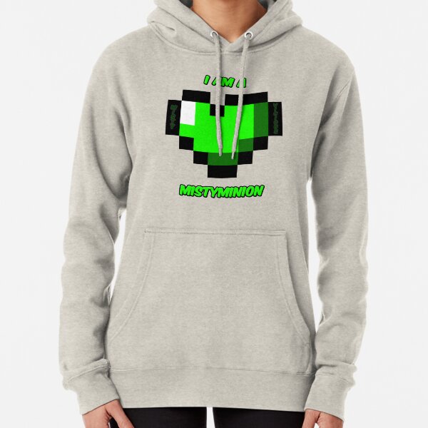 I am a MistyMinion - Green Heart Pullover Hoodie