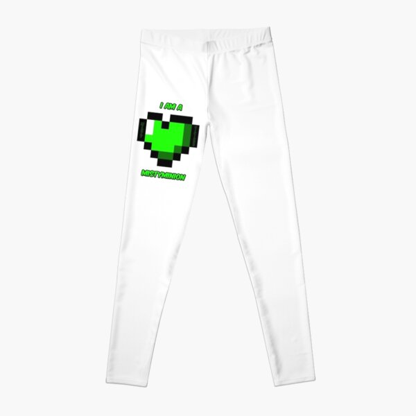 I am a MistyMinion - Green Heart Leggings