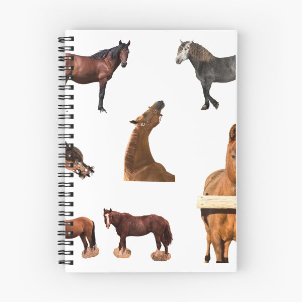 Item preview, 2nd Sad  Horse Stickers Bundle, Horse Lover Essential Package. Horses Stickers. Cute Animals Lover And Animal Adorer Sticker Set. Basic Mustang Sticker Kit. Cute Equestrian And Cowboy Packet designed and sold by AnimalStickers-.