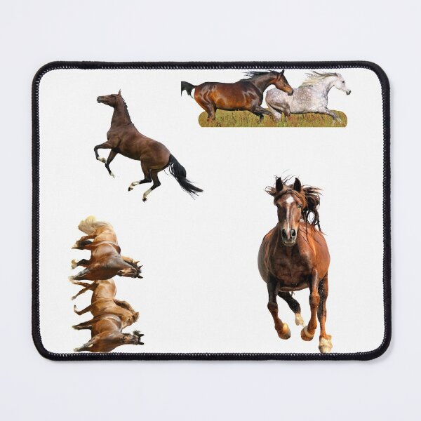 Item preview, 2nd Running  Horse Stickers Bundle, Horse Lover Essential Package. Horses Stickers. Cute Animals Lover And Animal Adorer Sticker Set. Basic Mustang Sticker Kit. Cute Equestrian And Cowboy Packet designed and sold by AnimalStickers-.