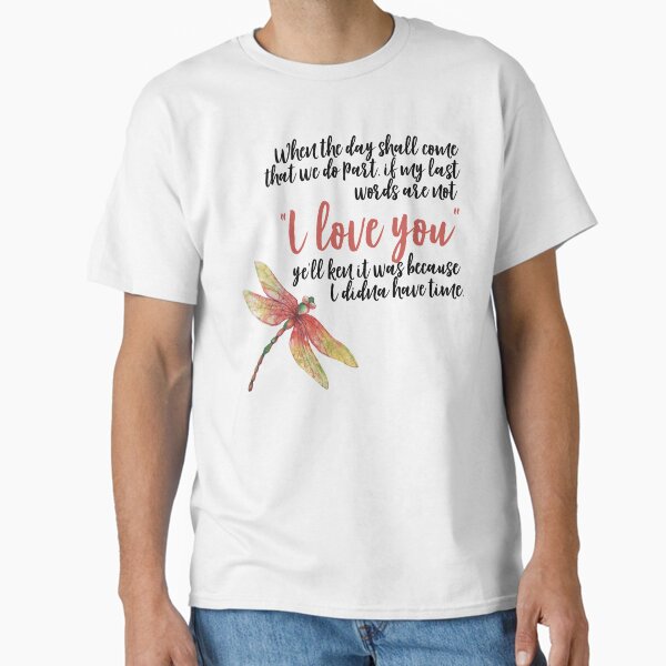 Item preview, Outlander Jamie Fraser Romantic Quote designed and sold by rebekahandco.