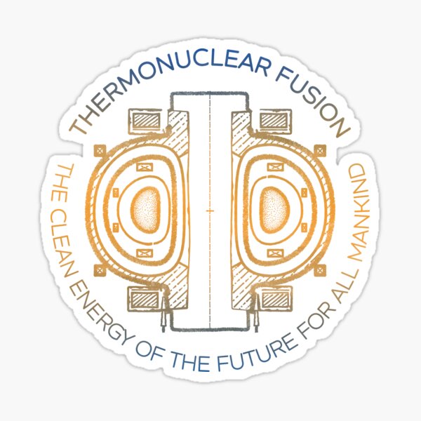 Artikel-Vorschau von Schematische Darstellung eines TOKAMAK, eines thermonuklearen Reaktors, der entwickelt wird, um kontrollierte Fusionsenergie zu erzeugen., designt und verkauft von NLobes.