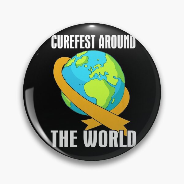 Item preview, Cure Fest Around The World Childhood Cancer Awareness Warrior Premium designed and sold by zellndollyyv.