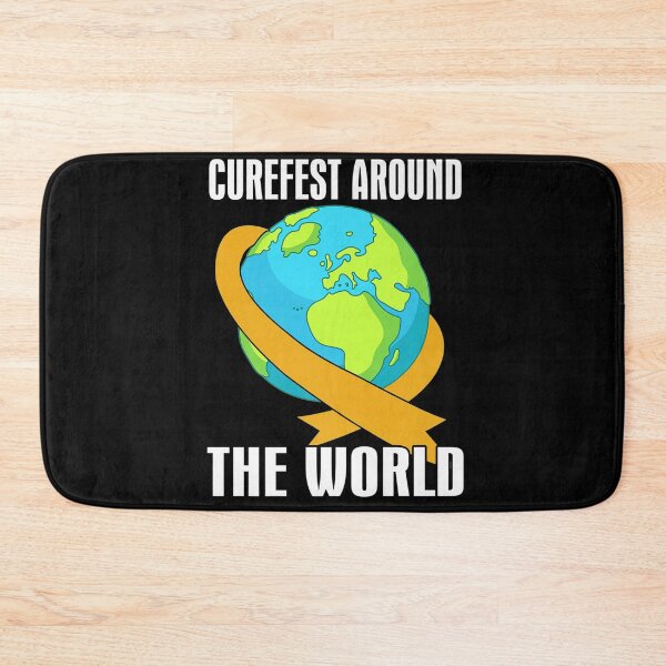 Item preview, Cure Fest Around The World Childhood Cancer Awareness Warrior Premium designed and sold by zellndollyyv.