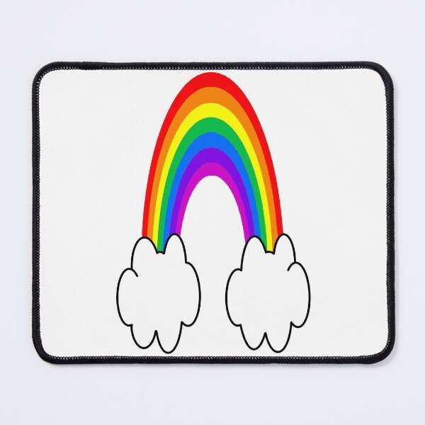 Item preview, Ca Va Bien Aller Sticker & Mask (HD) (Cloud & Rainbow) designed and sold by Brazz Official.
