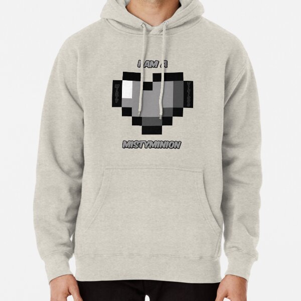 I am a MistyMinion - Grey Heart Pullover Hoodie