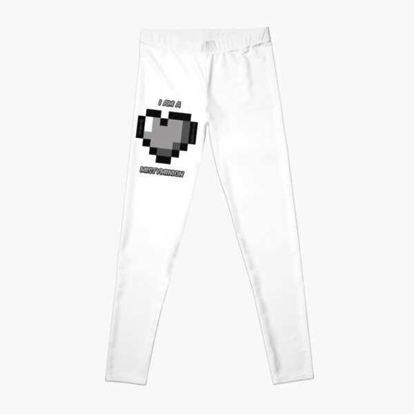 I am a MistyMinion - Grey Heart Leggings