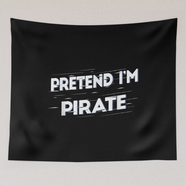 Item preview,  Pretend Im Pirate Funny Lazy Halloween Costume Men Women designed and sold by caral8.