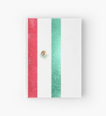Mexican American Flag - Half Mexican Half American Hardcover Journal