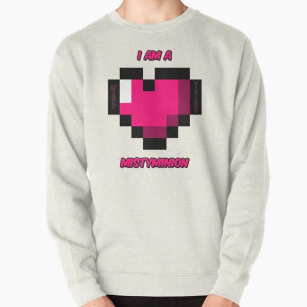I am a MistyMinion - Pink Heart Pullover Sweatshirt