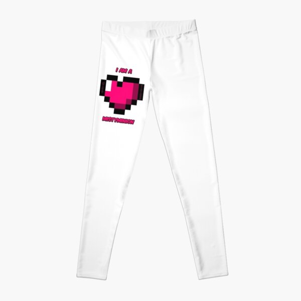 I am a MistyMinion - Pink Heart Leggings