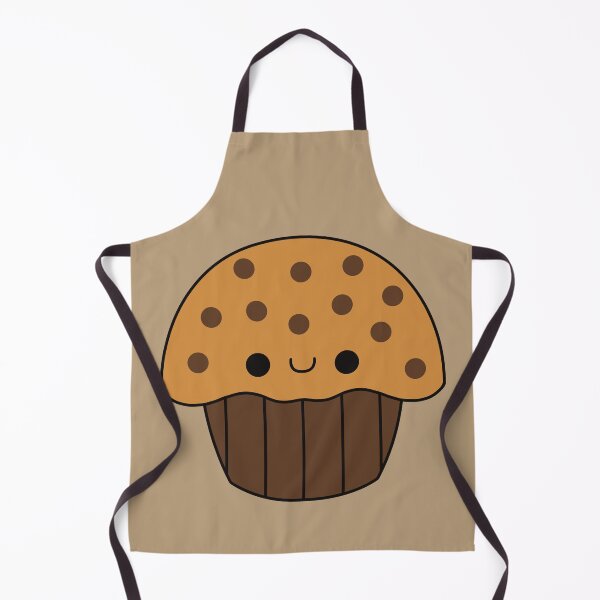 Item preview, Cute Chocolate Chip Muffin - Kawaii Chocolate Chip Muffin designed and sold by KawaiiByDice.