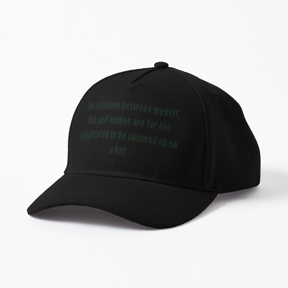 The Relations Between Myself, Fish, and Women Are Far Too Complicated to Be Summed Up On A Hat Hat Dad Hat | Redbubble