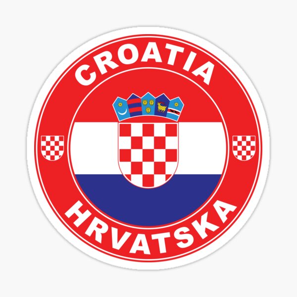 Flag of croatia Sticker
